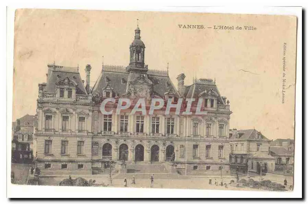 VANNES — Het Stadhuis — Speciale uitgave van Néolé Lemus - Voorkant