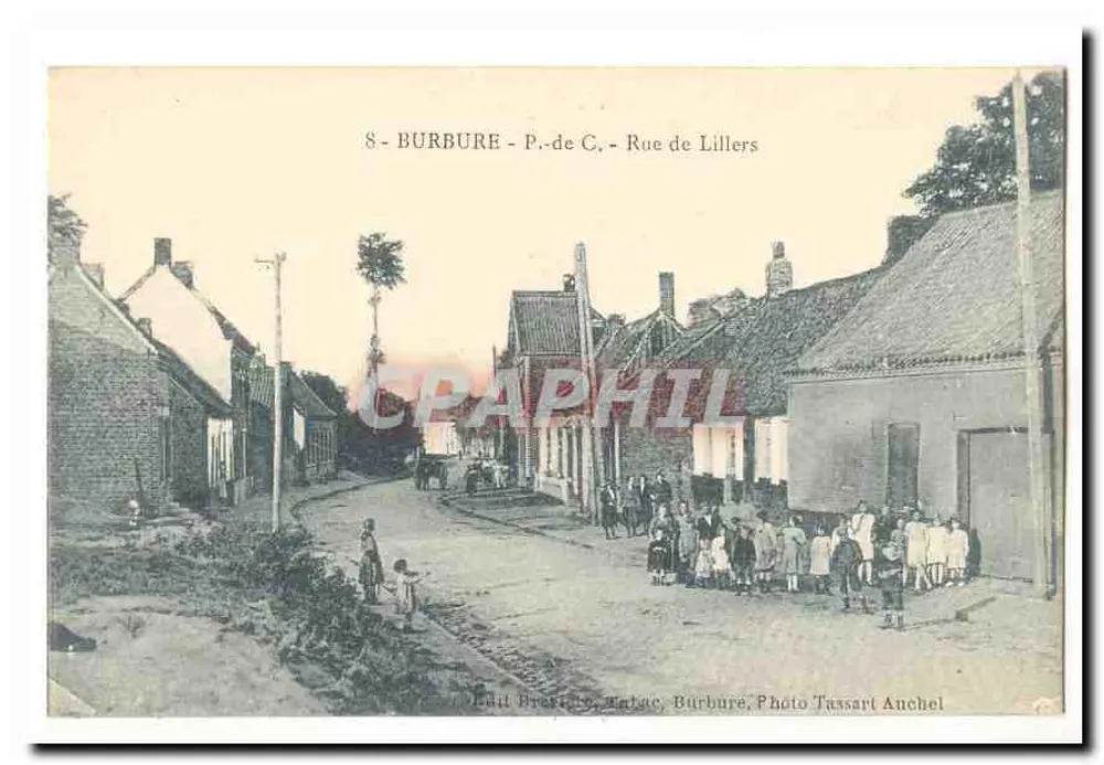Burbure - Rue de Lillers — Foto Tassart Auchel - Vorderseite