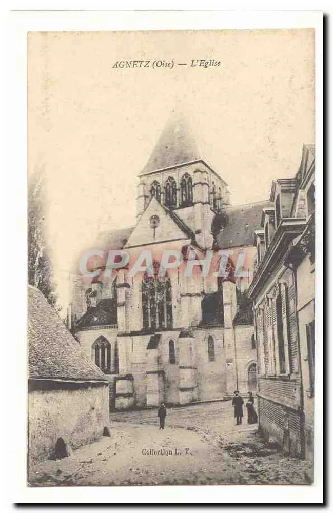 Agnetz (Oise) — A Igreja - Frente