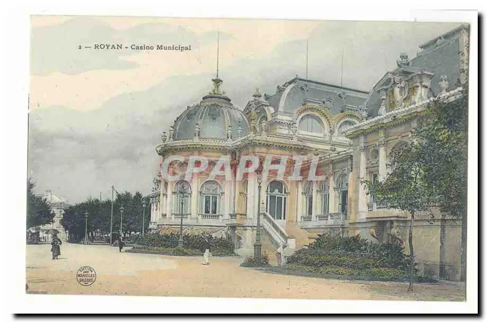 Royan — Municipale Casinogebouw — uitgeverij Moullelles, n°2 - Voorkant