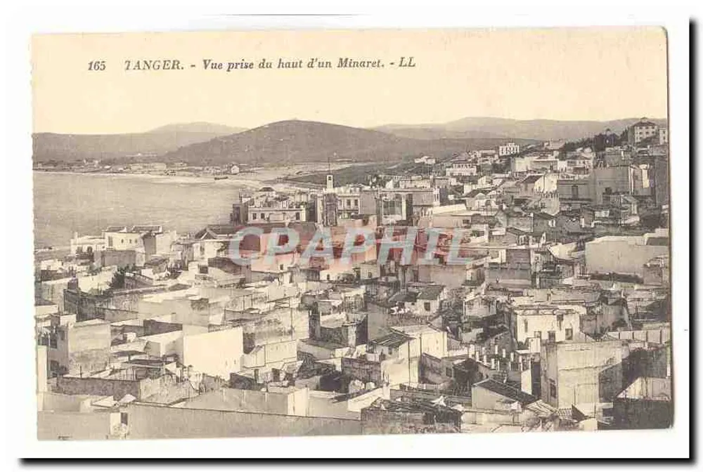 Tanger — Ansicht vom Gipfel eines Minaretts — LL, Nr. 165 - Vorderseite