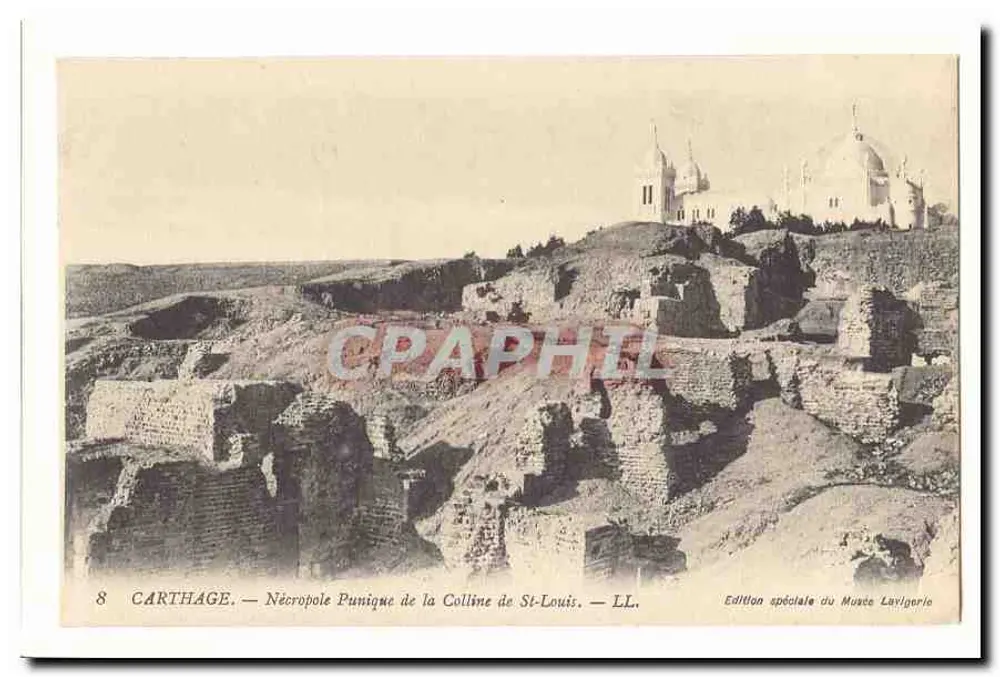 Carthago — Punische Nekropole des St-Louis-Hügels — Sonderausgabe des Museums Lavigerie - Vorderseite