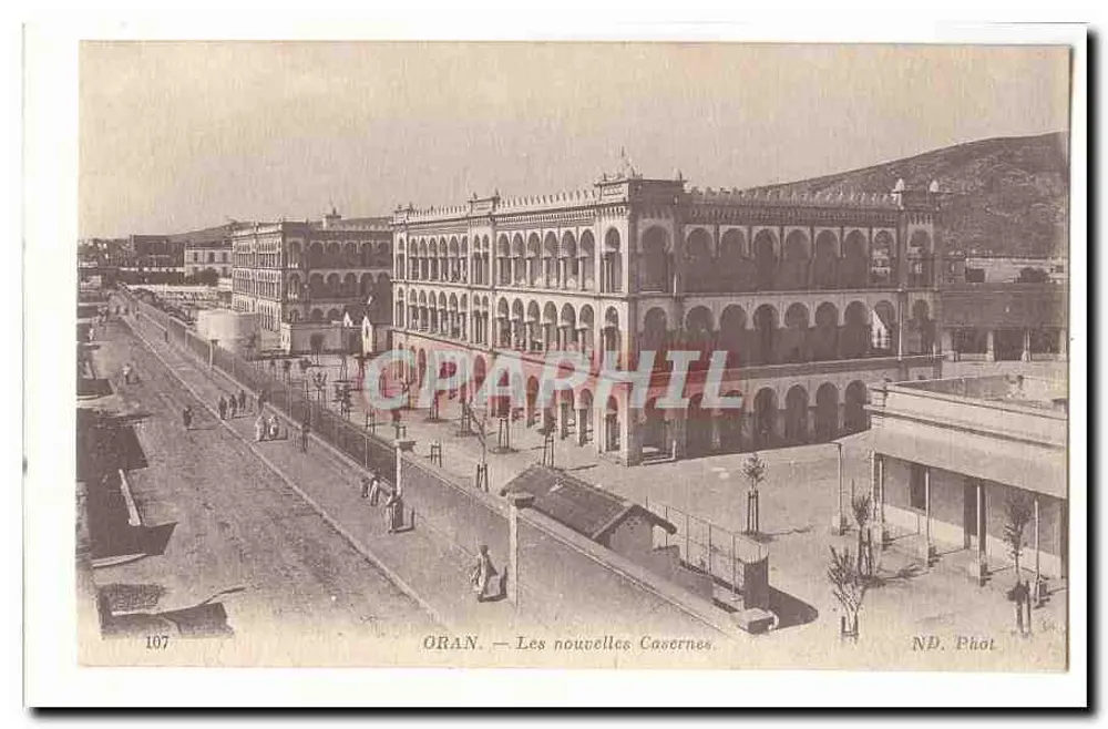 Oran — Die neuen Kasernen — ND. Phot, Nr. 107 - Vorderseite