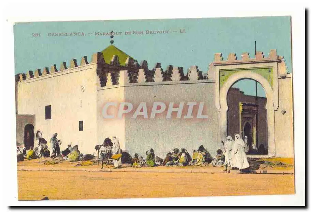Casablanca — Marabout de Sidi Belyout — LL - Frente