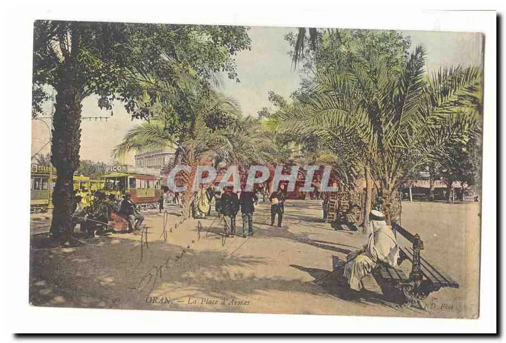 Oran — A Praça das Armas — Picon - Frente