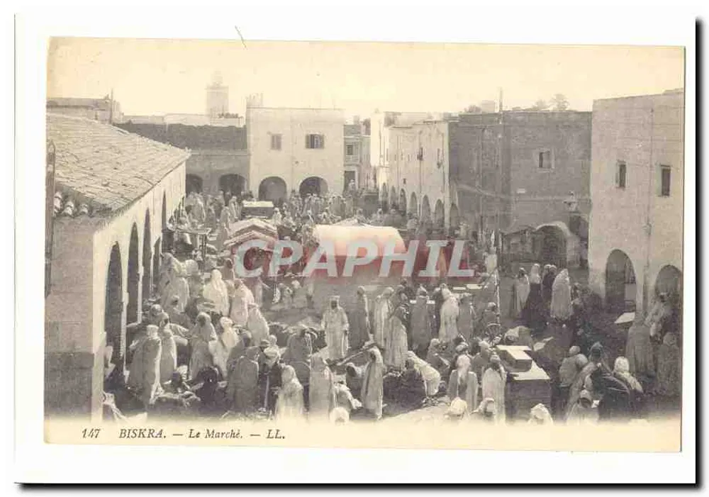 Biskra — O Mercado — LL. n° 147 - Frente