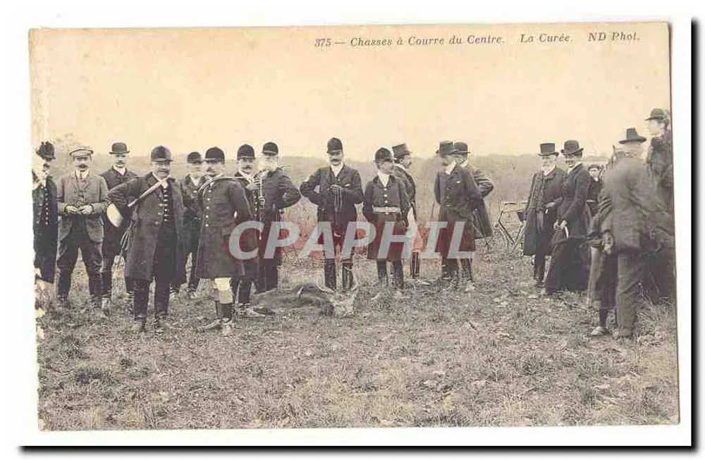 Chasses à Courre du Centre — La Curée. ND Phol. - Vorderseite
