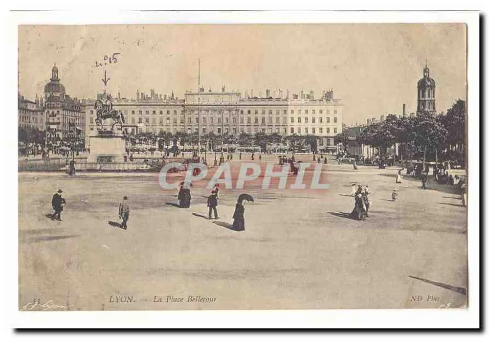 LYON — A Praça Bellecour — ND Piot - Frente