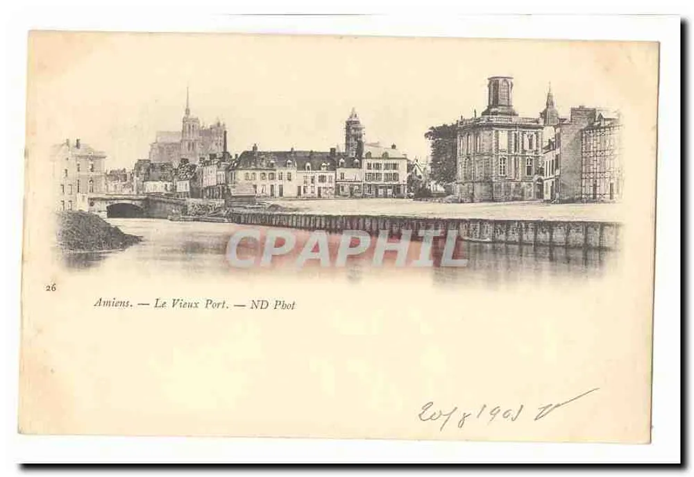 Amiens — O Velho Porto — ND Phot - Frente