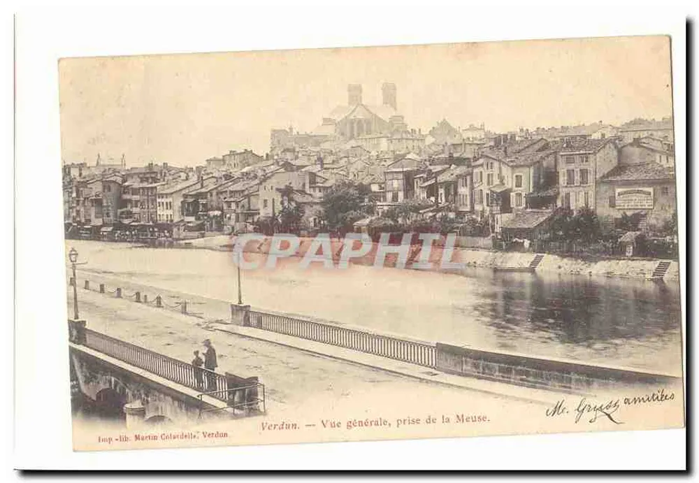 Verdun — Vista geral, tomada da Meuse — Martin Colardelle, Verdun - Frente