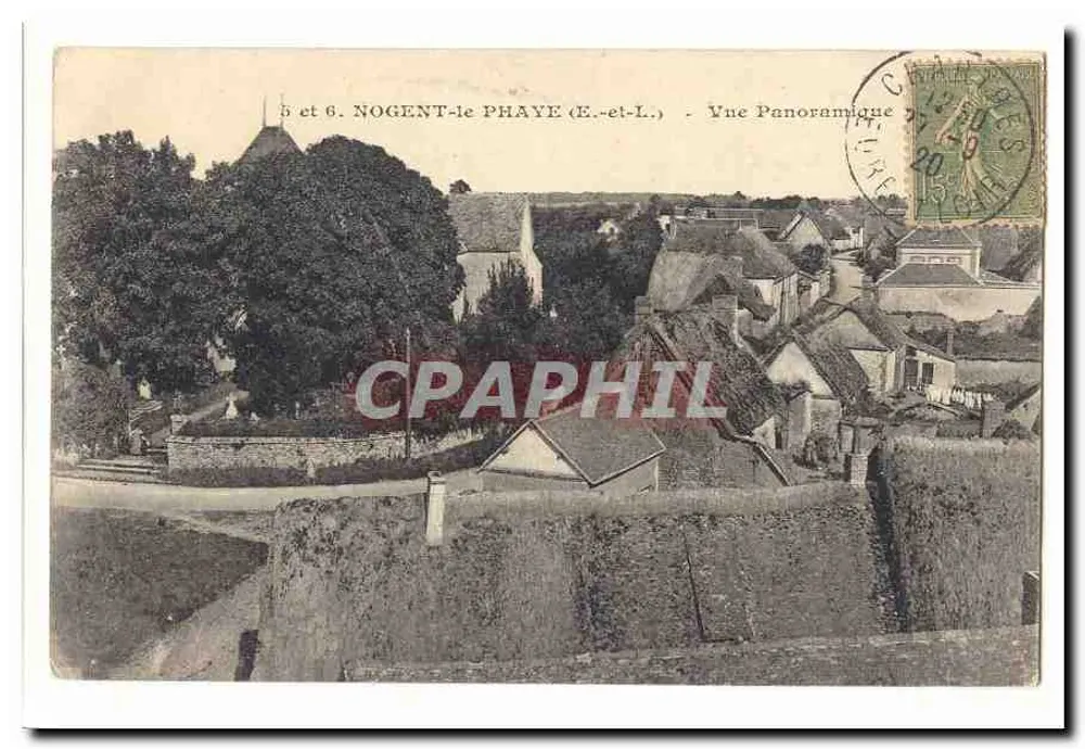Nogent-le-Phayé (E.-et-L.) — Vista panoramica — editore non identificato, numero di serie 5 e 6 - Recto