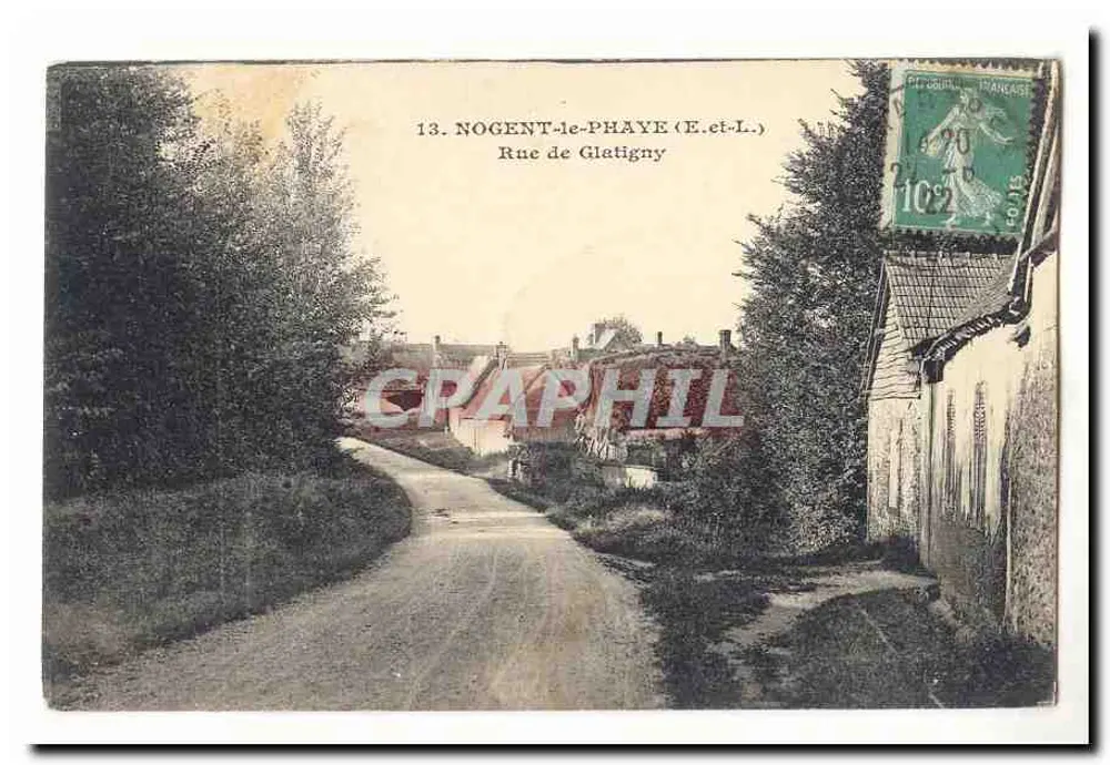 Nogent-le-Phayé (E-et-L.) — Rua de Glatigny — n°13 - Frente