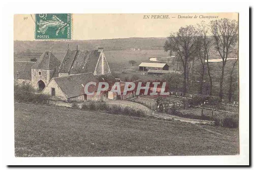 Em Perche — Domínio de Champeaux — n° 92 - Frente