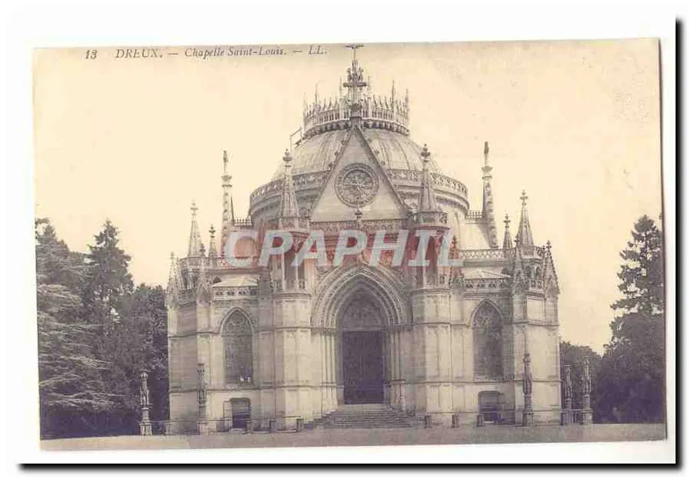 Dreux — Chapelle Saint-Louis — LL. — n°13 - Frente