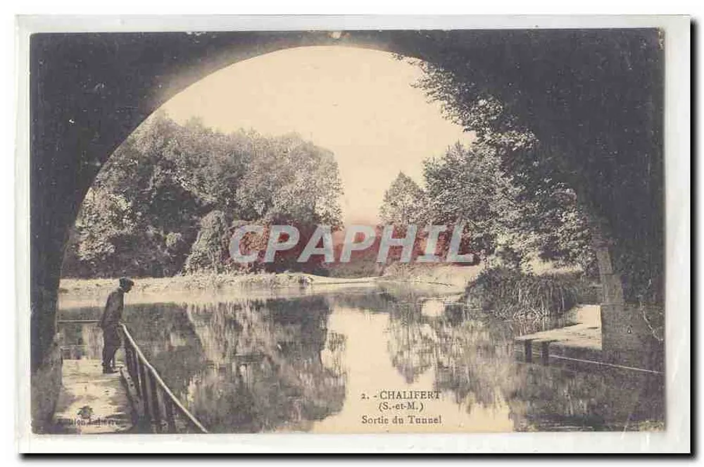 Chalifert (S.-et-M.) — Saída do Túnel — editor Léon Lathière, n°2 - Frente