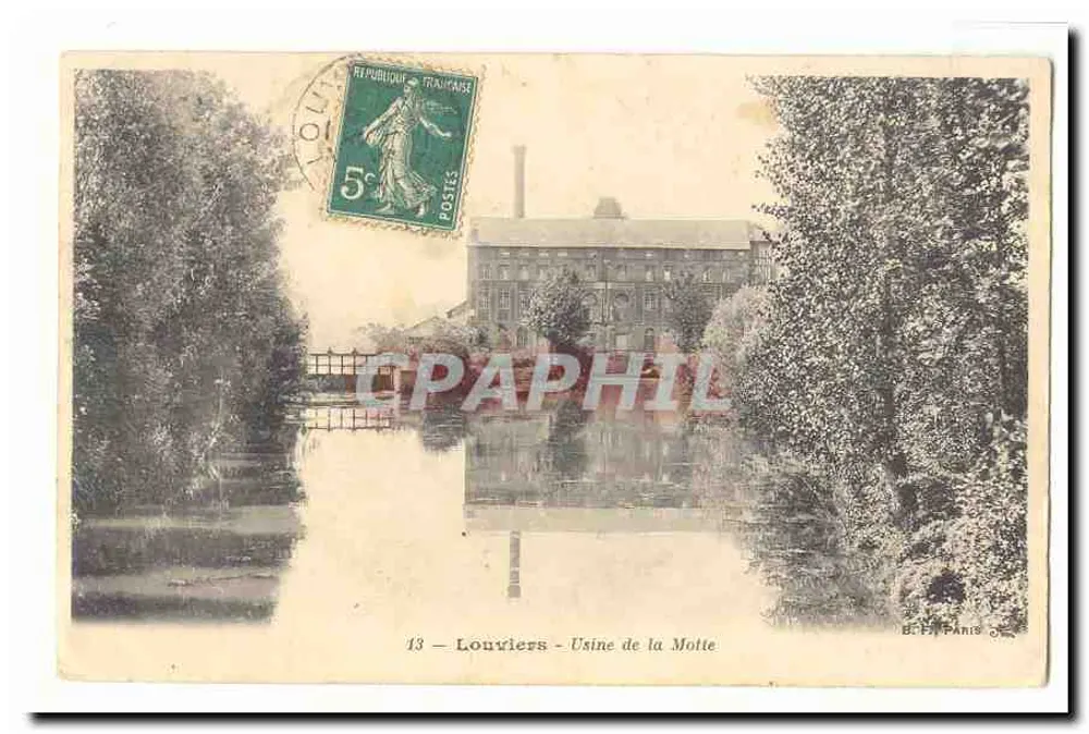 Louriers - Fabbrica della Molte — B. F. Paris 06 - Recto