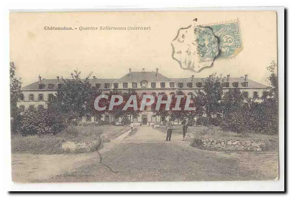 Châteaudun - Bairro Kellermann (interior) — editor não identificado - Frente