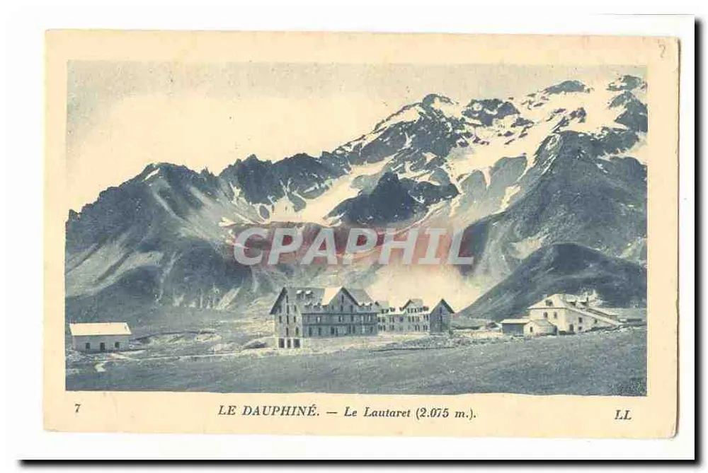 O Dauphiné — O Lautaret (2.075 m.) — LL - Frente