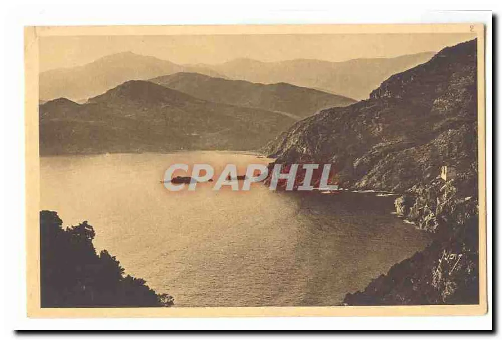 Lago de montanha — vista panorâmica — editor desconhecido, n° de série 2 - Frente