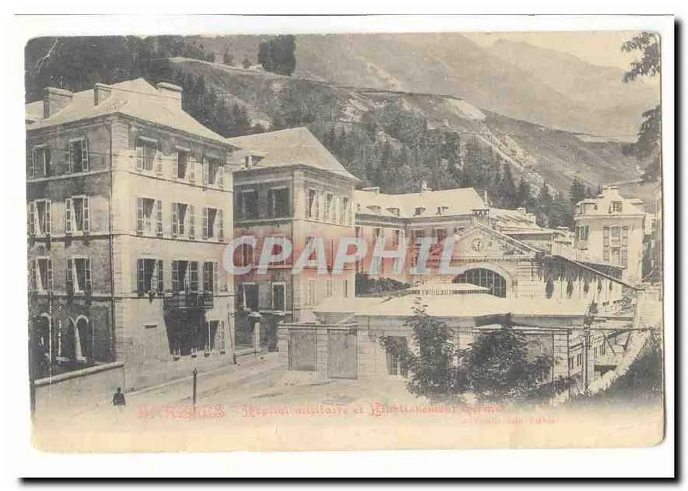 Saint-Gervais - Militärkrankenhaus und Operative Bibliothek - A. Vialard, rue Yaha - Vorderseite