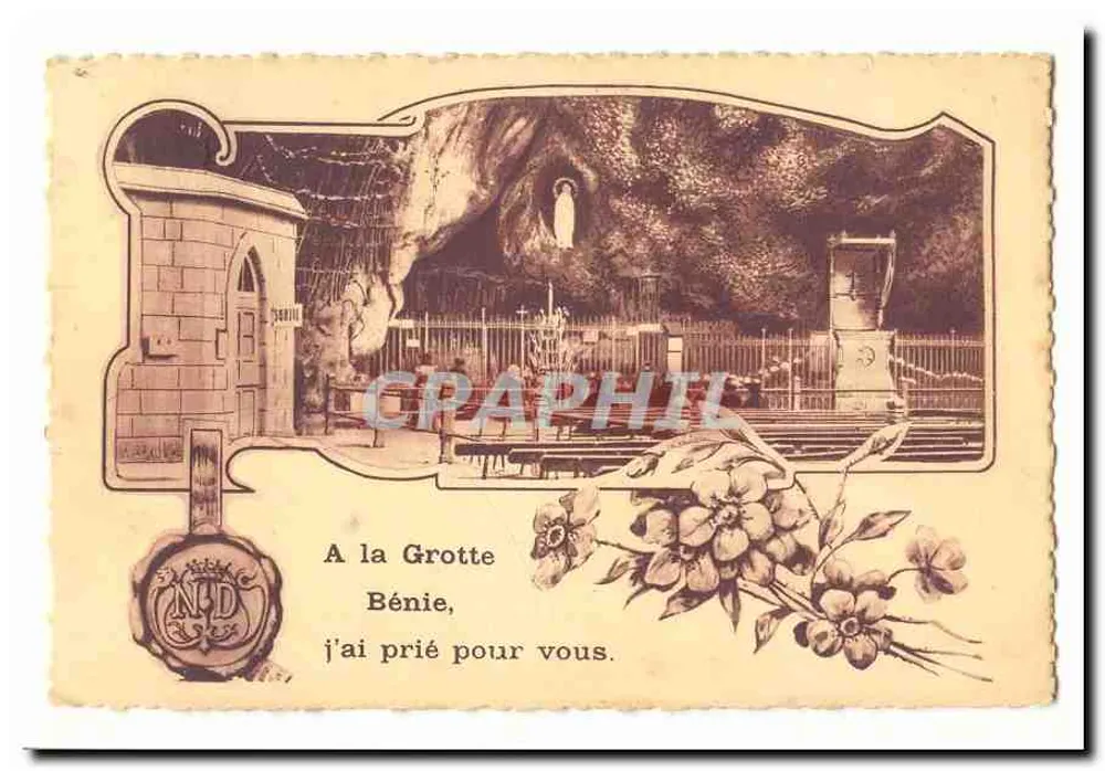 Grotte von Bénie — Unsere Frau — Verlag ND, n°38411 - Vorderseite