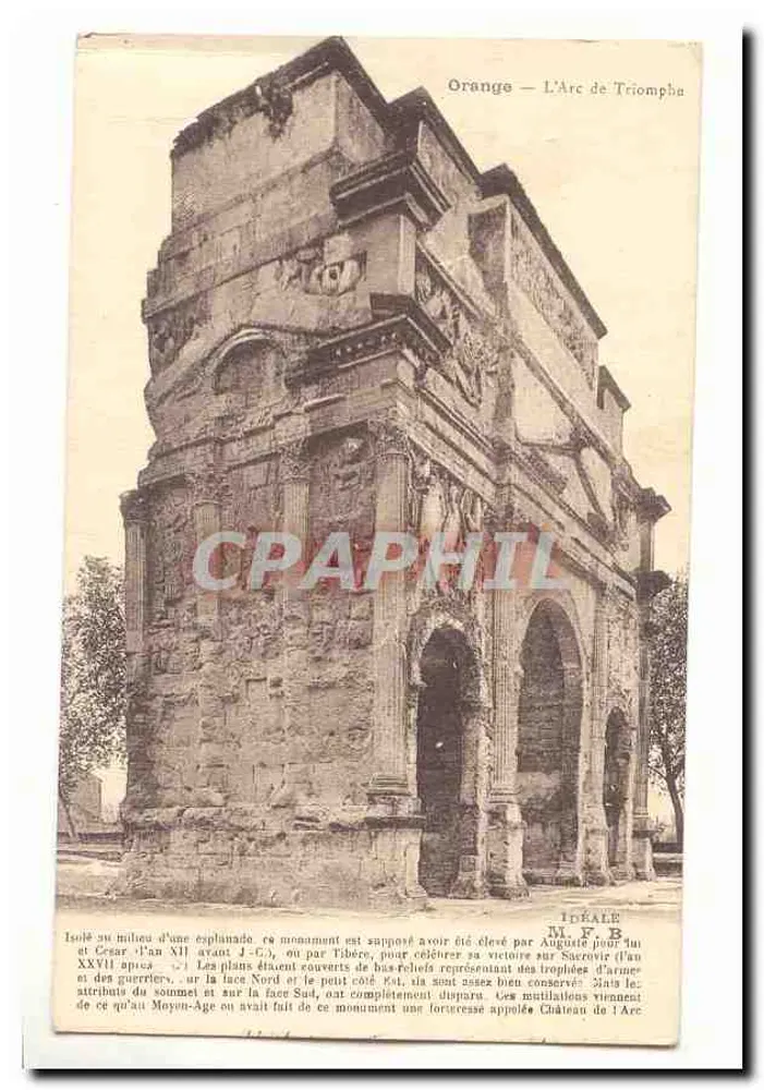 ओरेंज — ट्रियंफ आर्क — आदर्श M.F.B. - आगे