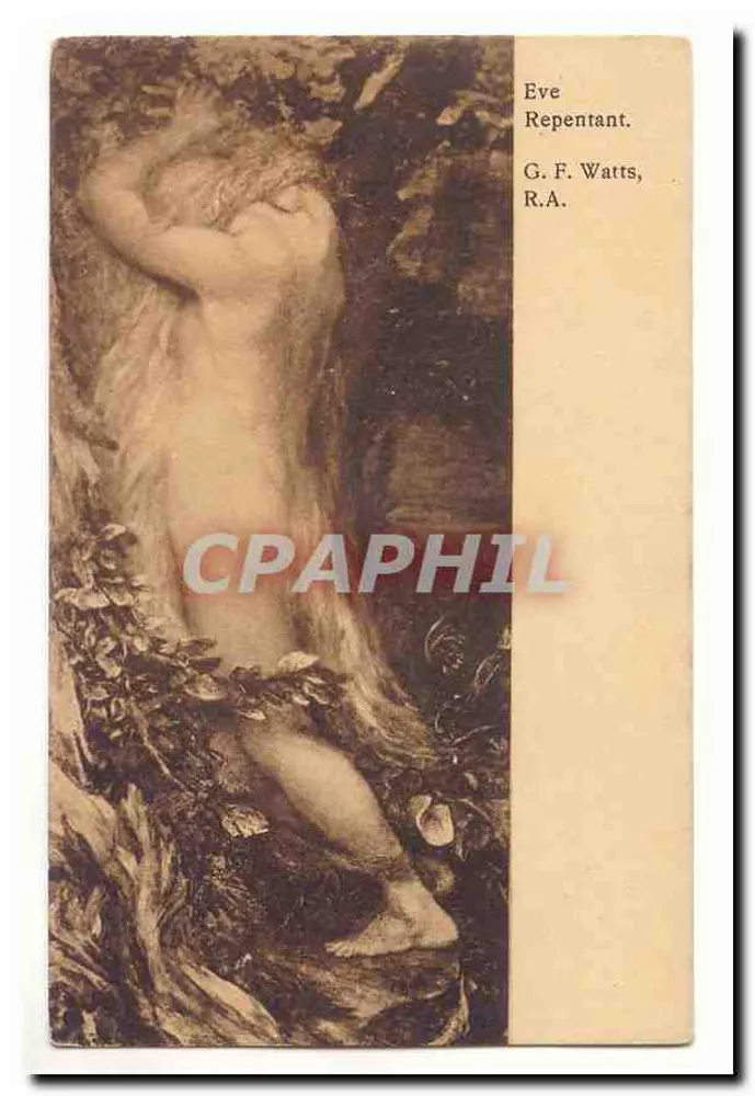 Eve Repentant — G. F. Watts, R.A. - Vorderseite