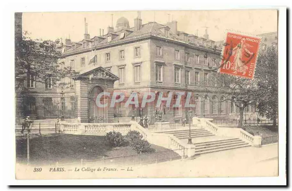 Paris — Das Collège de France — L.L. — n°380 - Vorderseite