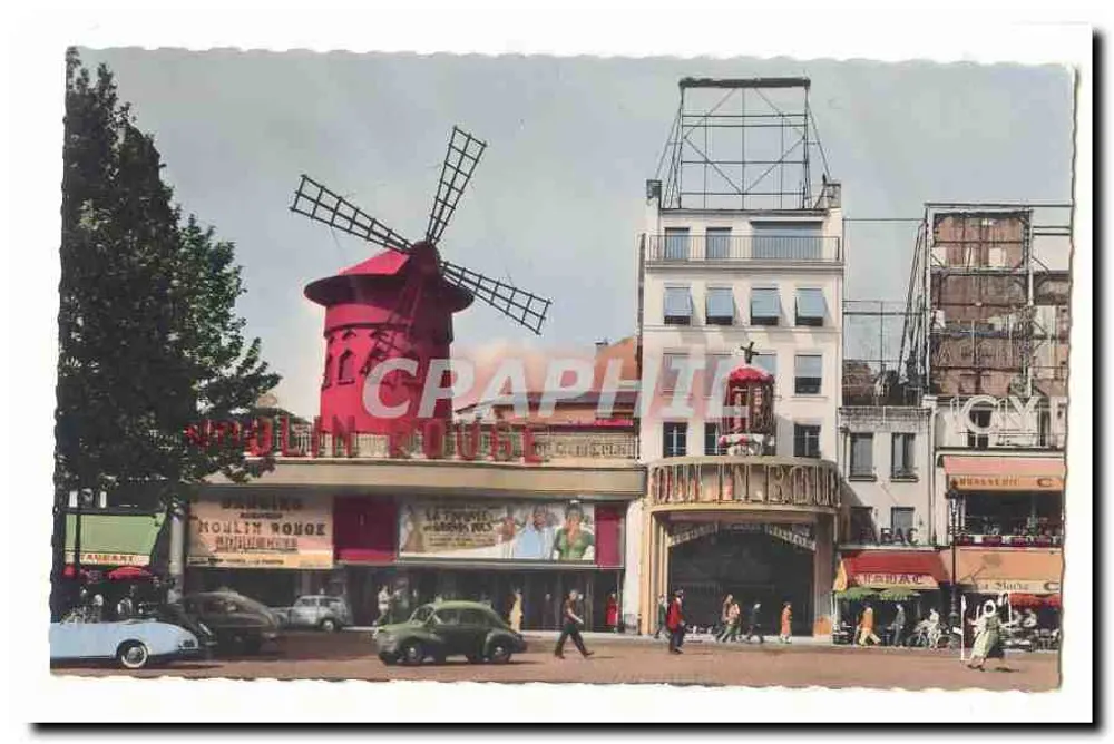 Het Moulin Rouge — Parijs — uitgever CRAPHIL - Voorkant