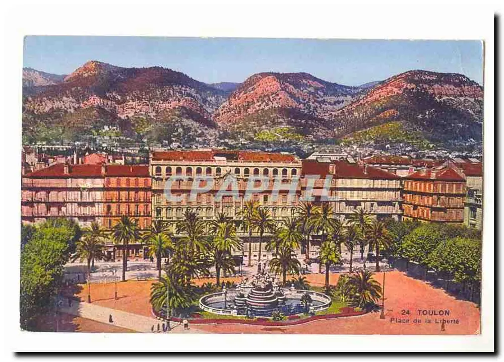 Toulon — Place de la Liberté — n° 24 - Frente