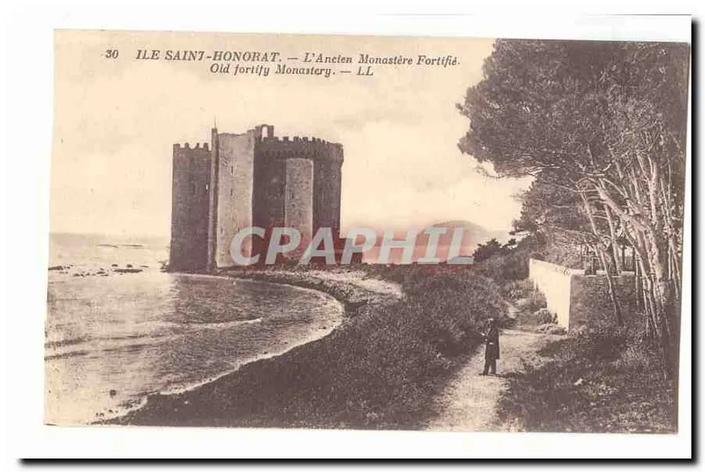 Ile Saint-Honorat — Das Alte Festungsmonastert — LL - Vorderseite