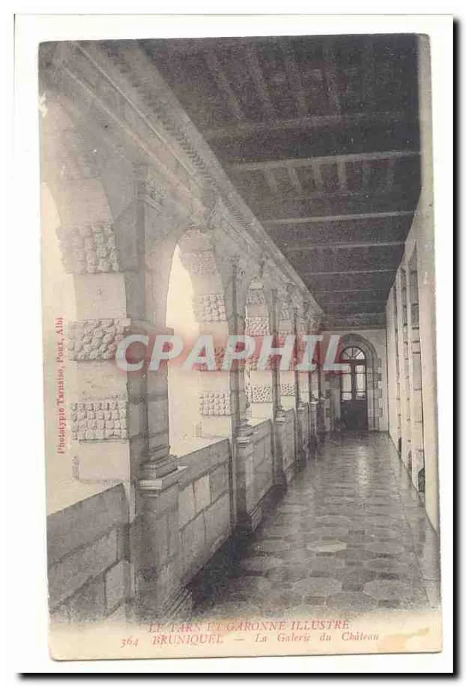 Bruniquel — Die Schlossgalerie — Le Parn et Garonne Illustré, Nr. 364 - Vorderseite