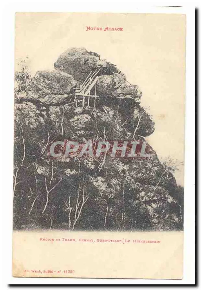 Hihselestein — Region Thann, Cernay, Guebwiller — Ad. Weick, Nr. 11260 - Vorderseite