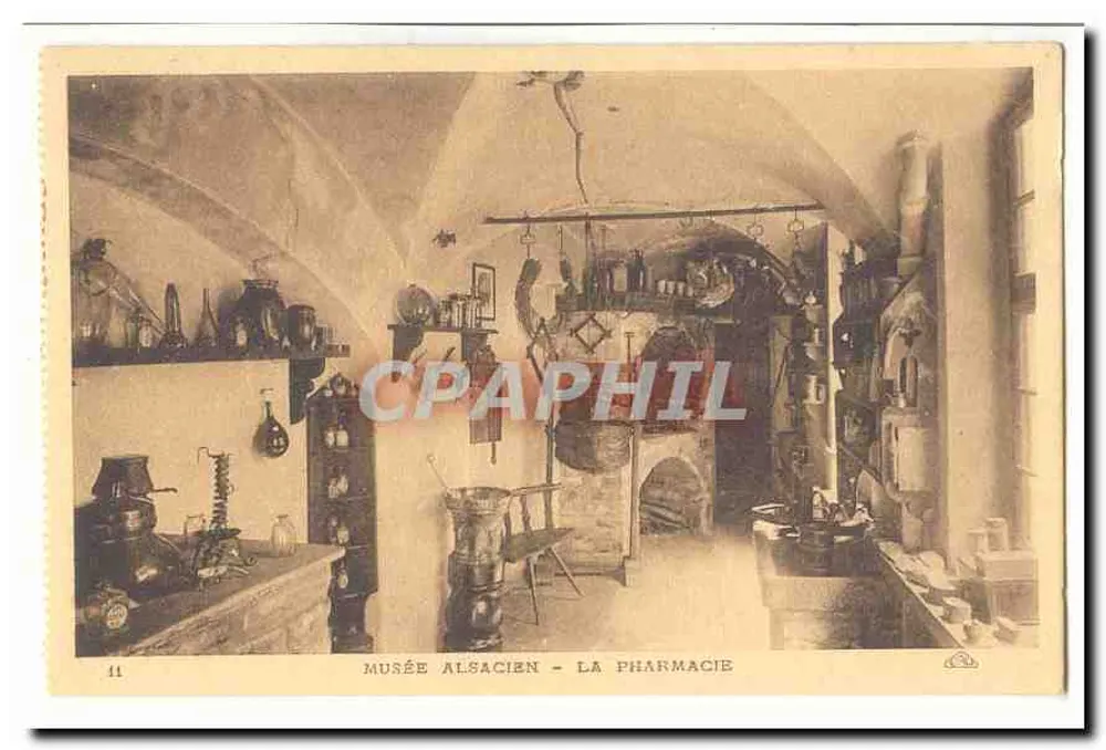 Museu Alsaciano - A Farmácia — n°11 - Frente