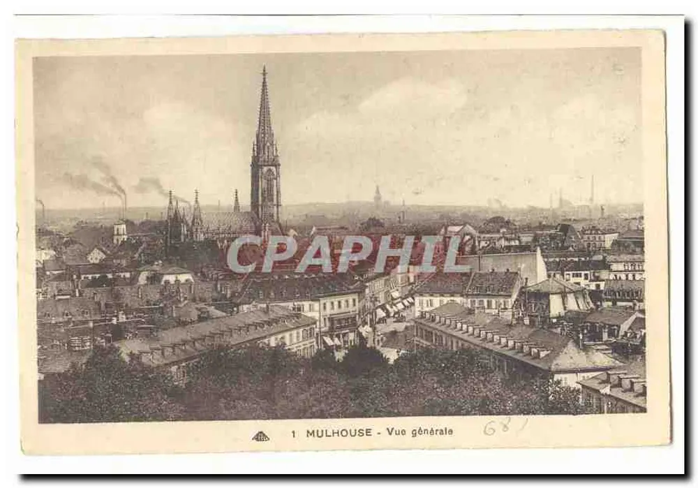 Mulhouse — Vista geral — 68 - Frente
