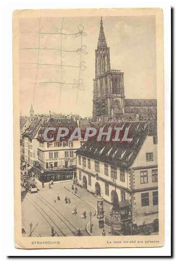 Strasbourg — Le vieux marché aux poissons — Wiener Central Car - Vorderseite