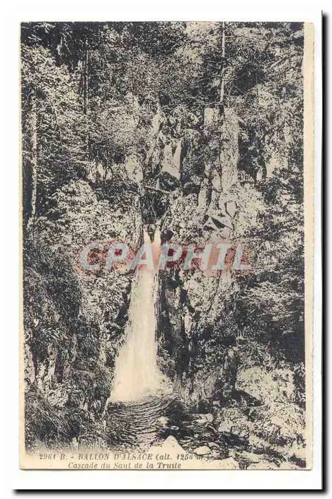 Ballon d'Alsace (Höhe 1255 m) — Cascade du Sant de la Truite — Verlag B. 2964 D - Vorderseite