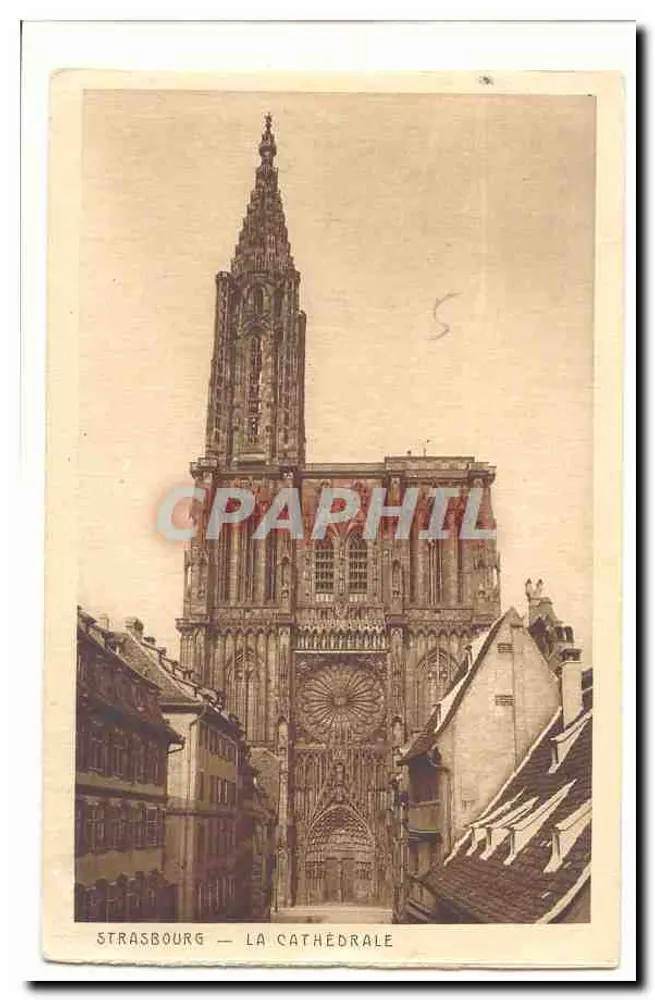 Strasbourg — A Catedral - Frente