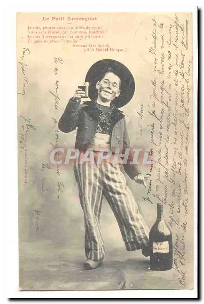 O Pequeno Auvergnat — Armand Gasconiau (alias Marcel Houjam) — editor não visível - Frente