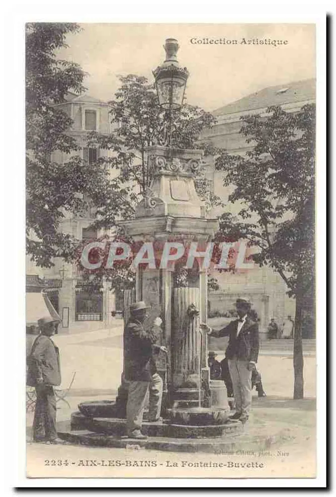 AIX-LES-BAINS - A Fonte-Barraca — Coleção Artística, n° 2234 - Frente