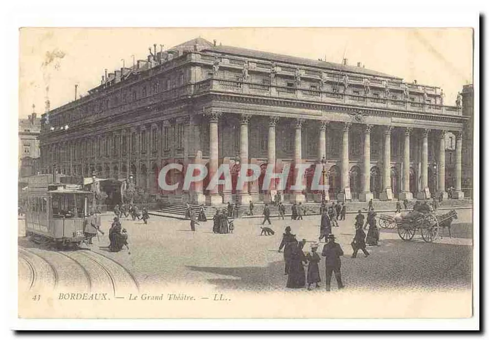 Bordeaux — O Grande Teatro — LL.. - Frente