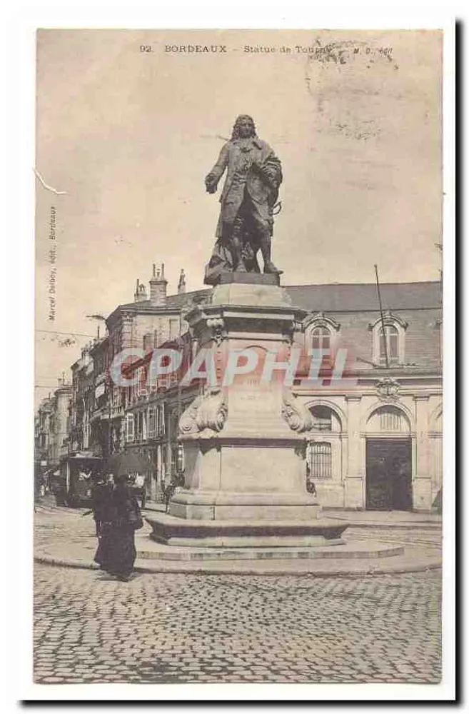 Bordeaux — Estátua de Toubon — Marcel Dalbory, editor - Frente
