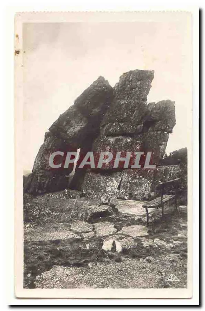 Felsen im Wald von Fontainebleau — Verlag Antike Ansichtskarte n° 123 - Vorderseite