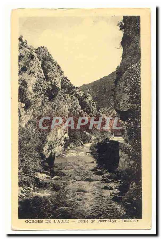 Gorges da Aude — Desfiladeiro de Pierre-Lys — Interior - Frente