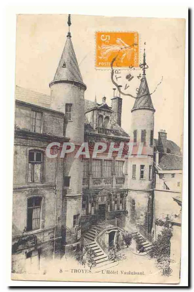 Troyes — O Hotel Vauluisant — JAP - Frente