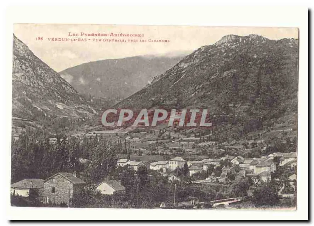 Verdun-le-Bas — Vista generale, vicino ai Carambres — I Pirenei-Atlantici - Recto