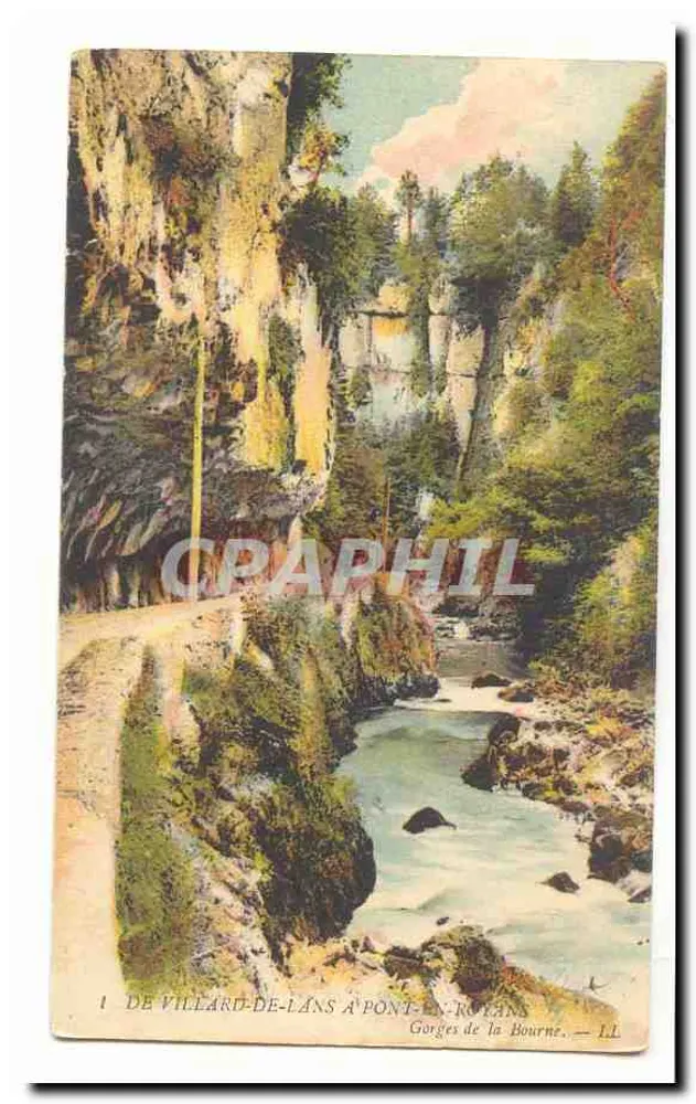 Gorges de la Bourne — Villard-de-Lans bis Pont-en-Royans - Vorderseite