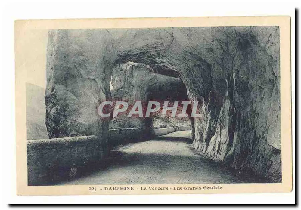 Les Grands Geulets — Dauphiné - O Vercors - Frente