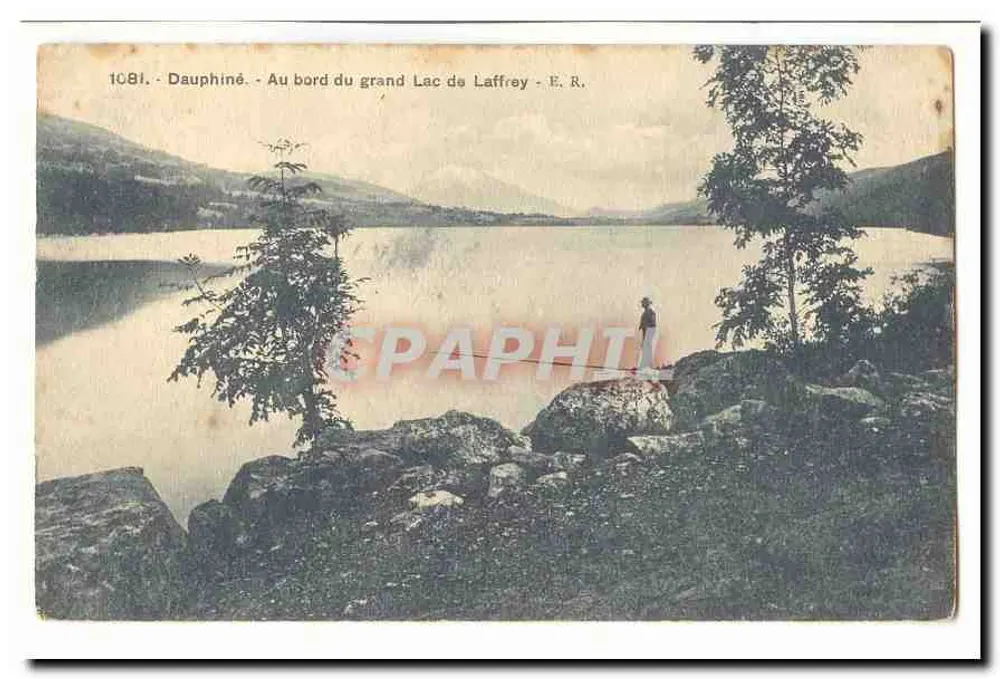 Dauphiné - Am Rand des großen Sees von Laffrey - E. R. - Vorderseite