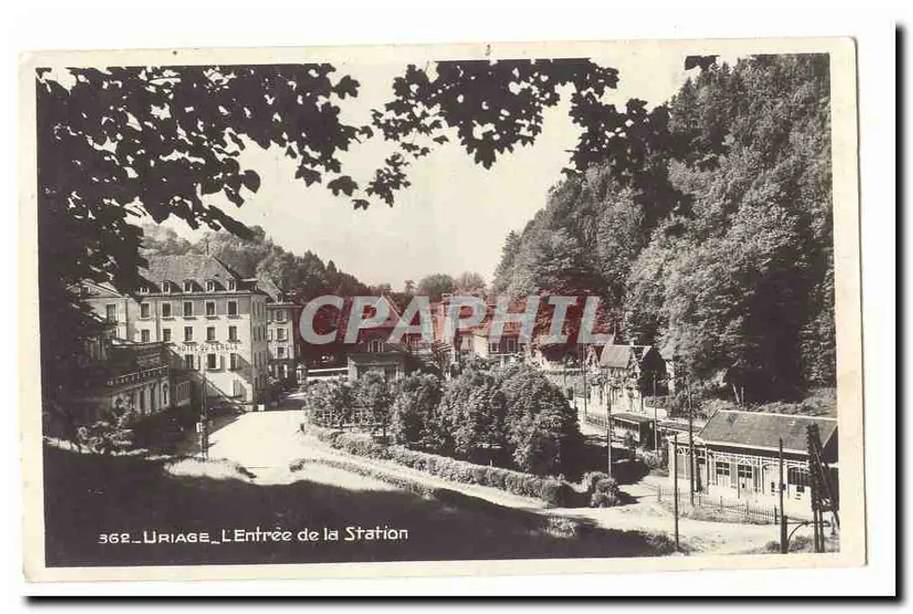 Uriage — Wejście do stacji - Awers